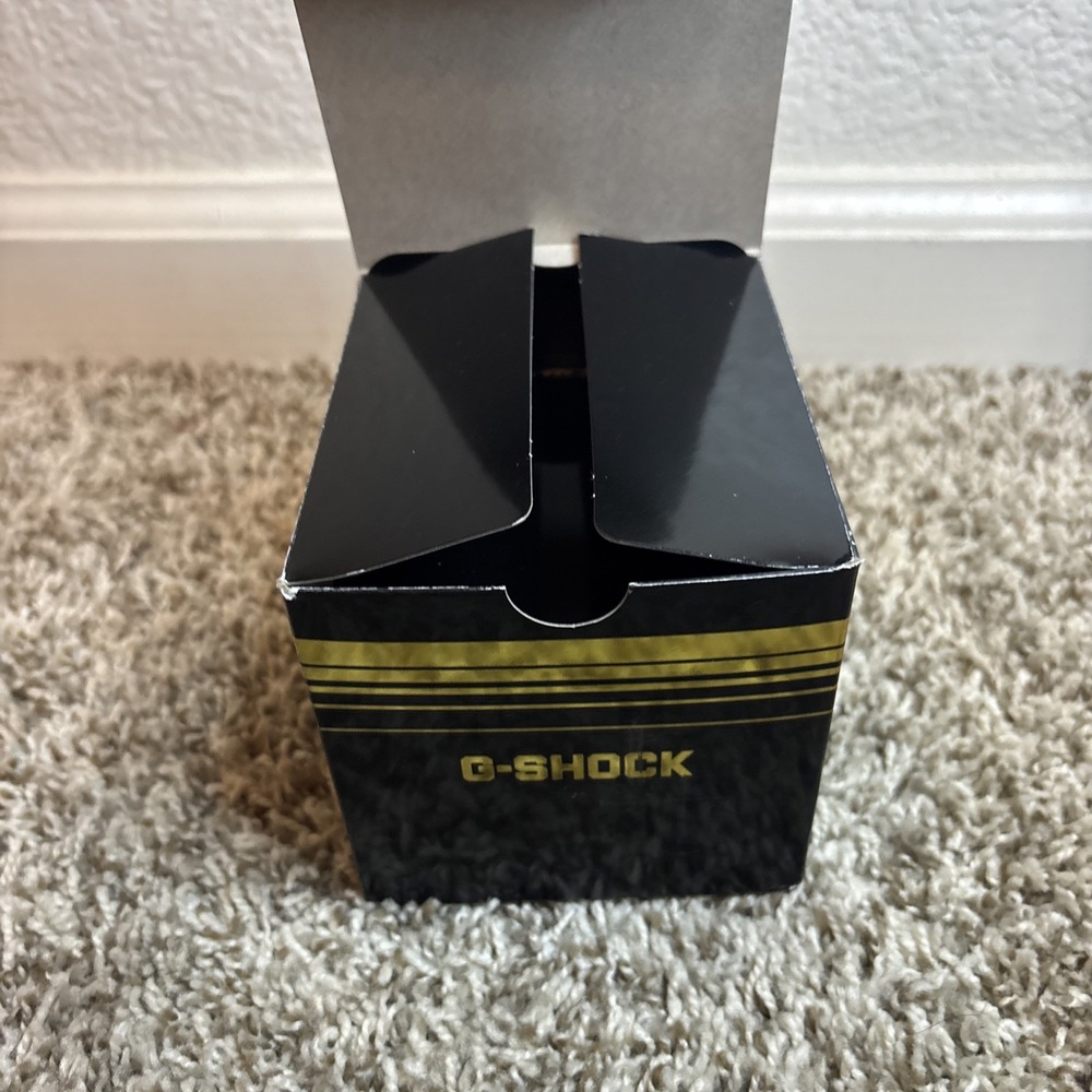 CASIO‎ G-SHOCK GD100GB-1 CS BLACK GOLD SHOCK WATER RESISTANT WATCH DIGITAL NEW - Picture 3 of 8